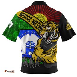 Richmond NAIDOC Week Pride Edition Zip Polo Shirt