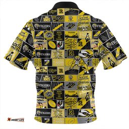 Richmond Legacy Of The Pride Comic Style Zip Polo Shirt