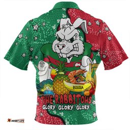 South Sydney Rabbitohs Australian Big Things Zip Polo Shirt