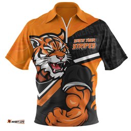 Wests Tigers Defend The Pride Zip Polo Shirt