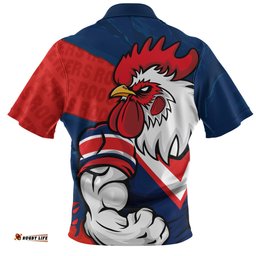 Sydney Roosters Defend The Pride Zip Polo Shirt