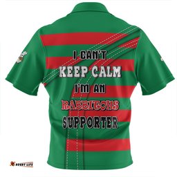 South Sydney Rabbitohs Custom Team Of Us Die Hard Fan Supporters Zip Polo Shirt
