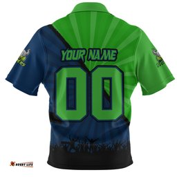 Canberra Raiders Fearless Soul Series Zip Polo Shirt