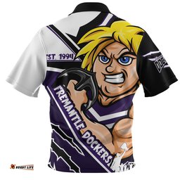 Fremantle Battlefield Glory Gear Zip Polo Shirt