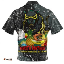 Penrith Panthers Custom Zip Polo Shirt - Australian Big Things Zip Polo Shirt