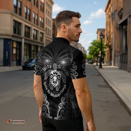 Aotearoa Toitu Te Tiriti Zipper Polo Shirt Ka Mua Ka Muri LT05