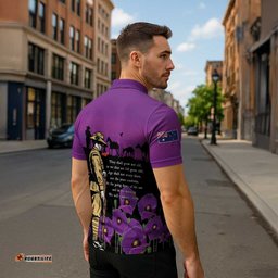 ANZAC Soldier and War Animals Zipper Polo Shirt We Will Remember Them LT15