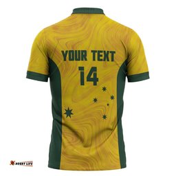 Custom Bowls Australia Zipper Polo Shirt Marble National Color LT14
