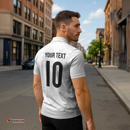 Custom New Zealand Football Zipper Polo Shirt The Whites-Sporty T90 Style LT03