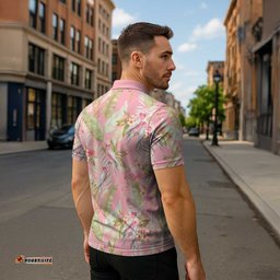 Australia Galah Cockatoo Zipper Polo Shirt Eolophus Soseicapilla Couple Seamless Style LT14
