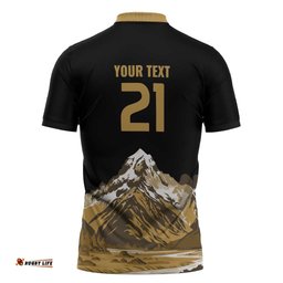 Custom Oceania Football NZ South Island Zipper Polo Shirt Minimal Mount Cook Silhouette LT9