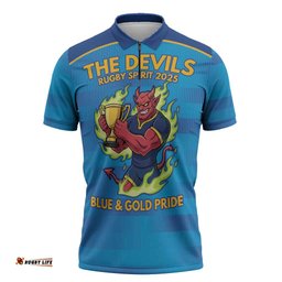 Pride of Norths Rugby Spirit Custom Zipper Polo Shirt Queensland Grand Final Edition 2025 LT9