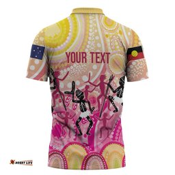 NAIDOC Week 2026 Indigenous Personalized Zipper Polo Shirt LT7