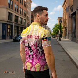 NAIDOC Week 2026 Indigenous Personalized Zipper Polo Shirt LT7