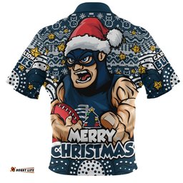Carlton Zip Polo Shirt Ugly Christmas Knit Patterns Vintage Jersey