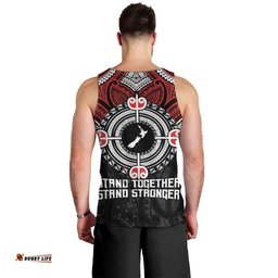 Aotearoa Proud To Be Maori Men Tank Top New Zealand Fight Together LT9