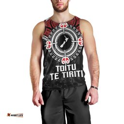 Aotearoa Proud To Be Maori Men Tank Top New Zealand Fight Together LT9