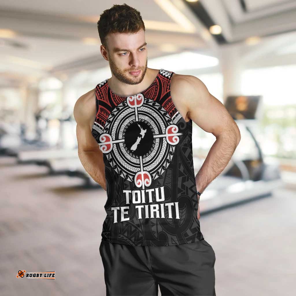 Aotearoa Proud To Be Maori Men Tank Top New Zealand Fight Together LT9