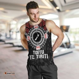 Aotearoa Proud To Be Maori Men Tank Top New Zealand Fight Together LT9
