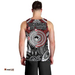Aotearoa and Australia Men Tank Top New Zealand Honour The Treaty Ake!Ake!Ake! LT9