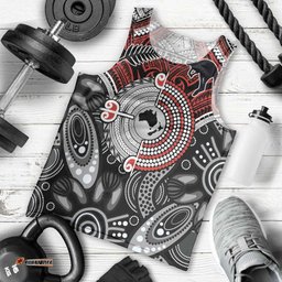 Aotearoa and Australia Men Tank Top New Zealand Honour The Treaty Ake!Ake!Ake! LT9