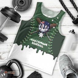 Australia 2026 Baseball Custom Men Tank Top Go Aussie Drip Style LT14