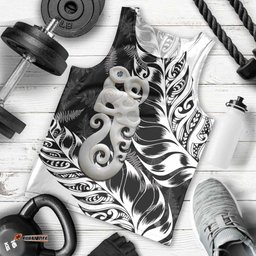 Aotearoa Manaia NZ Maori Silver Fern Men Tank Top LT14