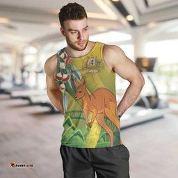 Australia Day Special Men Tank Top LT7