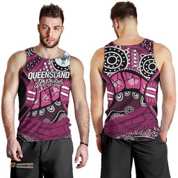 Australia Queensland Audax at Fidelis Men Tank Top LT9