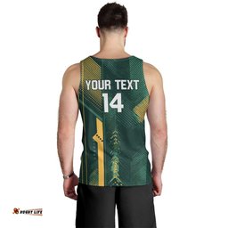 Australia Socceroos 2026 Custom Men Tank Top Go Aussie Kangaroo National Color LT14