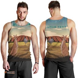 Australia Personalized Men Tank Top Uluru Scenery LT7