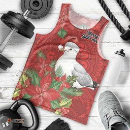 Australian Silver Gull Men Tank Top Aboriginal Inspired Christmas LT9