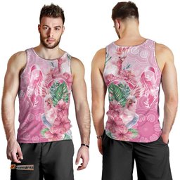 Australia Cockatoos Breast Cancer Men Tank Top Faith Hope Love LT05