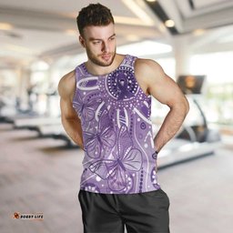 Australia Epilepsy Awareness Indigenous Men Tank Top Butterfly Aboriginal Art LT7