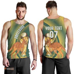 Australia Socceroos WC2026 Custom Men Tank Top Golden Champions LT7