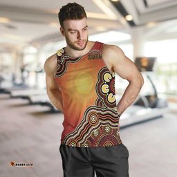 Australia Indigenous NAIDOC Week 2026 Men Tank Top 50 Years Of Deadly LT05