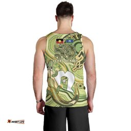 2026 NAIDOC Week 50 Years Deadly Men Tank Top Flows of Time LT7