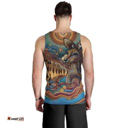 Aboriginal Dreamtime Stories Land Men Tank Top LT9