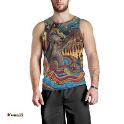 Aboriginal Dreamtime Stories Land Men Tank Top LT9
