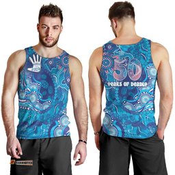 NAIDOC Week 2026 Men Tank Top Turtle Dream On The Waves DT05