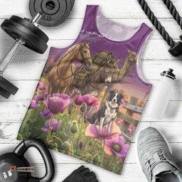 ANZAC Day Men Tank Top Lest We Forget The Animals Of War LT15