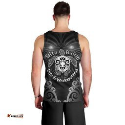 Aotearoa Toitu Te Tiriti Men Tank Top Ka Mua Ka Muri LT05