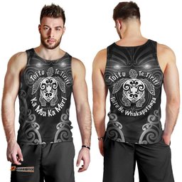 Aotearoa Toitu Te Tiriti Men Tank Top Ka Mua Ka Muri LT05