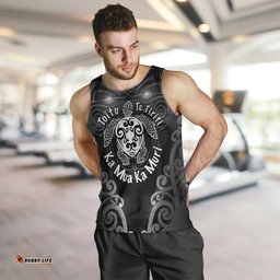 Aotearoa Toitu Te Tiriti Men Tank Top Ka Mua Ka Muri LT05