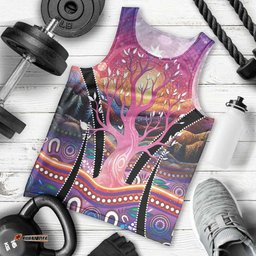 NAIDOC Week 2026 Men Tank Top Eternal Spirit Tree LT05