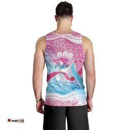 Australia Hereditary Cancer Awareness Men Tank Top Never Give Up LT05