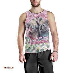 Australia Koala Valentine's Day Men Tank Top Koalified To Be Your Valentine LT14