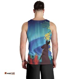 Australia Northern Lights Scenery Men Tank Top LT7