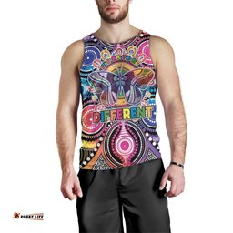 Australia Indigenous Autism Awareness Men Tank Top Its Okay To Be Different LT05