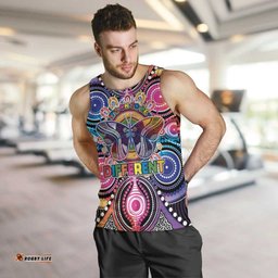Australia Indigenous Autism Awareness Men Tank Top Its Okay To Be Different LT05